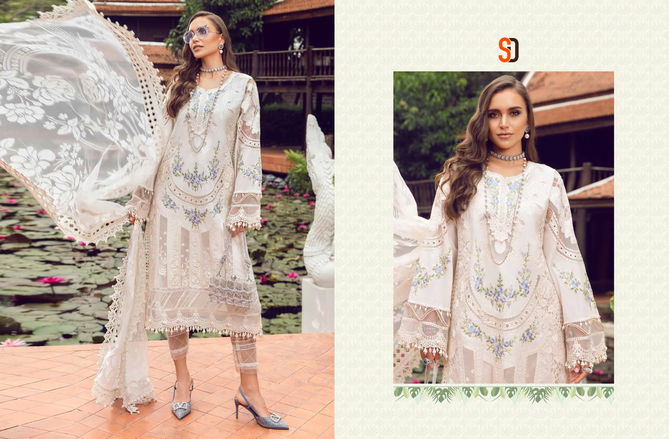 Maria B Lawn Vol 2 By Shraddha Embroidery Pure Cotton Pakistani Suits Wholesale Market In Surat